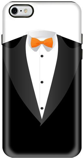 Stylizedd  Apple iPhone 6 Plus Premium Dual Layer Tough case cover Gloss Finish - The Tux  I6P-T-276