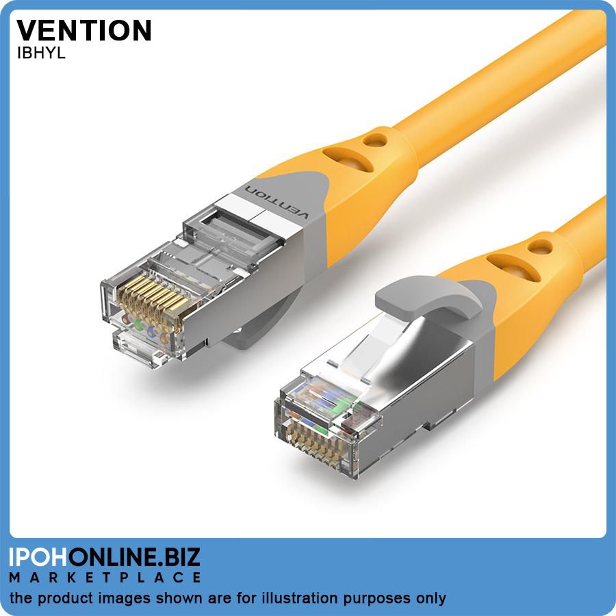 VENTION Cat6A Ethernet LAN Cable RJ45 Patch Cord (10 Meter)