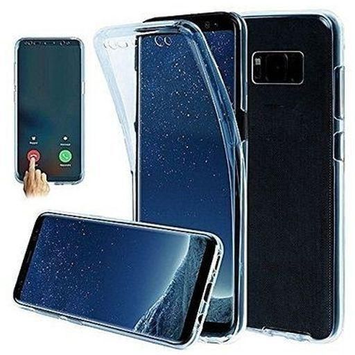 S8 Full Coverage 360 Degree Soft Silicone Full Body Protection Front & Back Slim Hybrid Case Cover Protector For Samsung Galaxy S8
