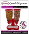 Double Cereal Dispenser Red 3.5L