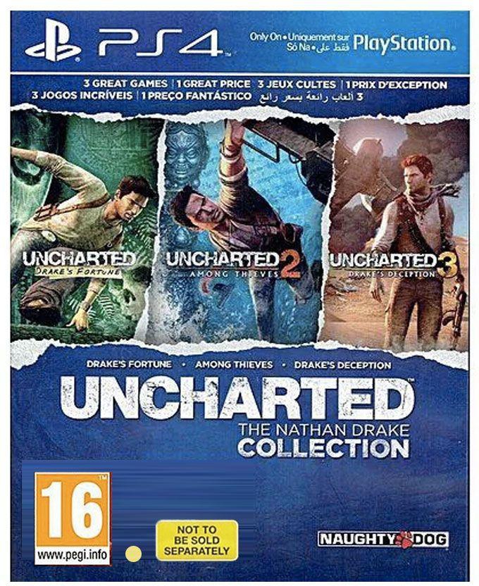 Playstation Uncharted: The Nathan Drake Collection - 3 Full Games In 1