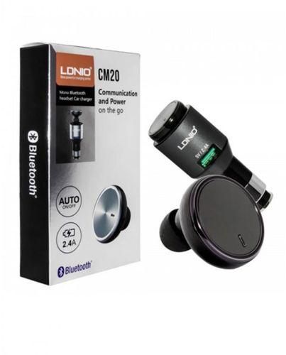 LDNIO Mono Bluetooth Headset + ‘USB Car Charger 2.4A