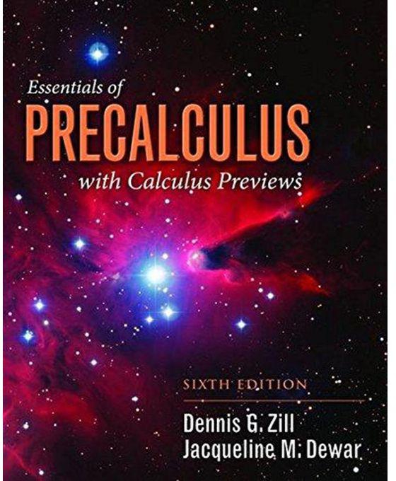 Generic Essentials of Precalculus with Calculus Previews