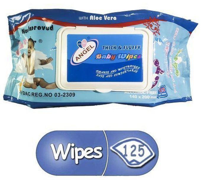 Little Angel Baby Wipes//125 Count