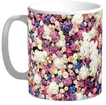 Floral Printed Ceramic Mug Multicolour