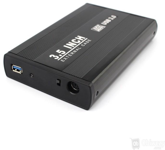 External USB 3 Hard Drive Enclosure for 2.5" or 3.5" SATA Hard Drive or SSD