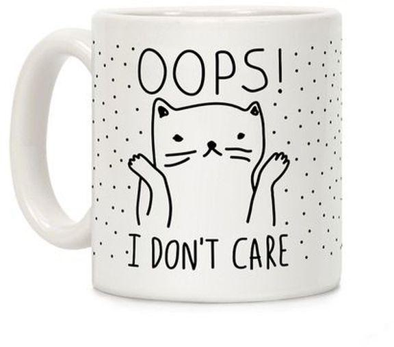 Cat 033 Printed Mug