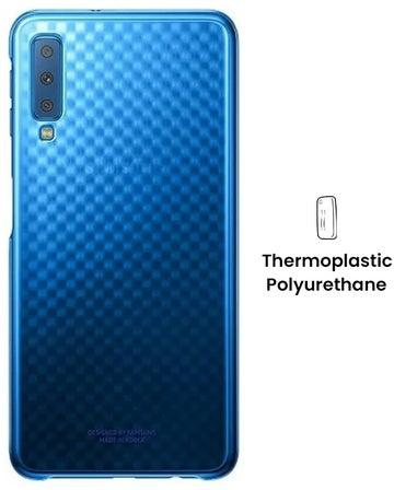 Official Gradation Cover For Samsung Galaxy A7 2018 Blue
