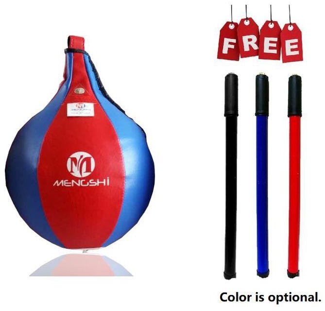 Hanging Boxing Training Speed Ball With Free Air Pump - Red And Blue