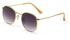 نظارات شمسية للجنسين لون ذهبي‫(DR03)