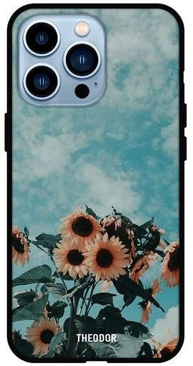 Protective Case Cover For iPhone 13 Pro Sunflower