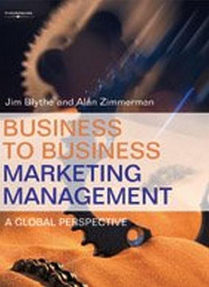 Business To Business Marketing Management Book