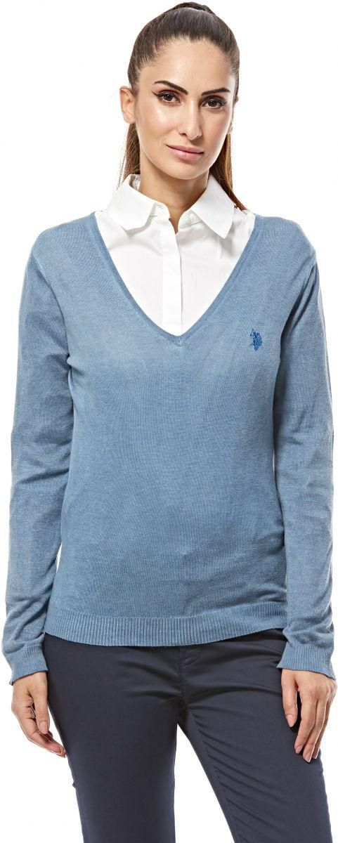 U.S. Polo Assn. Pullover Top for Women - Blue