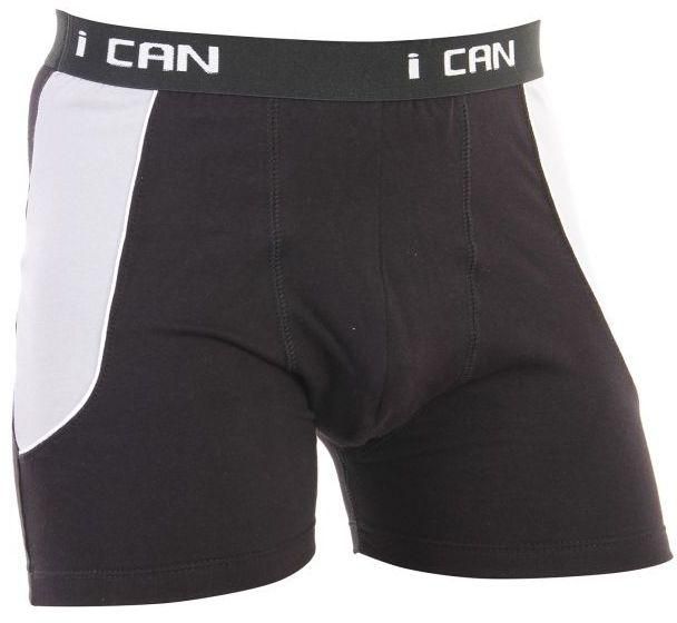 I Can Underwear Printed Boxer -Black & White