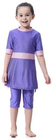 Swimwear Burkini With Pyjama Purple