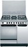 ARISTON C911N1 4 GAS + 2 ELECTRIC COMBINATION COOKER-WHITE