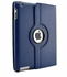 360 Degree Rotating Leather Flip Cover for iPad Air [Dark Blue]