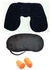 Travel Set - 3 Pcs - Earplug, Eye Shade & Neck Pillow
