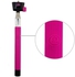 Bluetooth Control Handheld Monopod Selfie Stick Adjustable for iphone 4 4s /5 5s /pink
