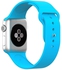 Ozone Silicone Sport Replacement WristBand Strap for Apple Watch 42mm - Blue