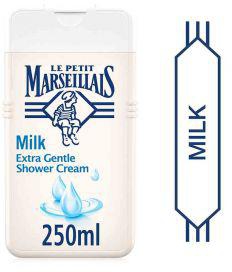LE PETIT MARSEILLAIS Body Wash, Milk, Extra Gentle Shower Cream, 250ml