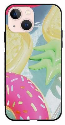 Protective Case Cover For Apple iPhone 14 Plus Pool Fun Design Multicolour