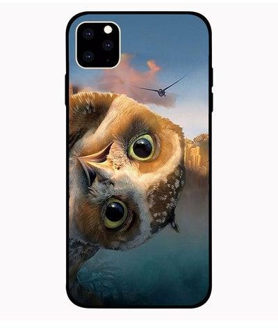 Protective Case Cover For Apple iPhone 11 Pro Max Cute Owl
