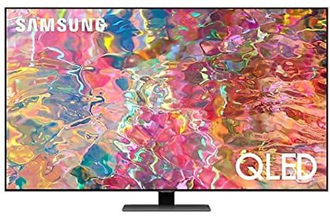 SAMSUNG 65 Inch TV Quantum Processor 4K QLED QA65Q80BAUXEG, New Edition - Carbon Silver