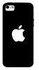 Stylizedd Apple iPhone 5 5S Premium Dual Layer Tough Case Cover Matte Finish - Steve's Apple - Black