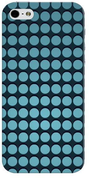 Stylizedd Premium Slim Snap Case Cover Matte Finish for Apple iPhone SE / 5 / 5S - Blue Dots