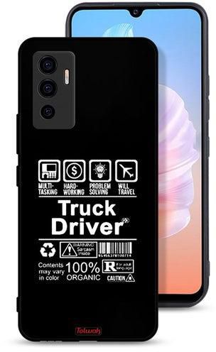 Vivo V23e 5G Protective Case Cover Truck Driver Sticker