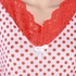 Get Jalabiya Half Sleeve Lycra for Women, Free Size - Red with best offers | Raneen.com