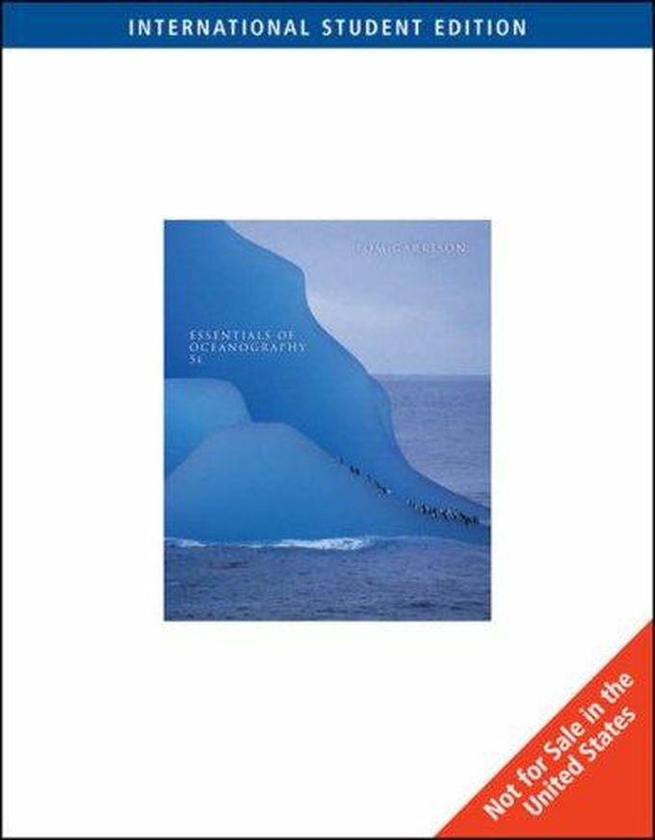 Cengage Learning Essentials of Oceanography: International Edition ,Ed. :5