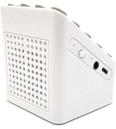 Wireless Built-In Mic Bluetooth Speaker White