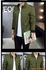 Fashion Classy Stand Collar Jungle Green Bomber Jacket Without T-shirt.