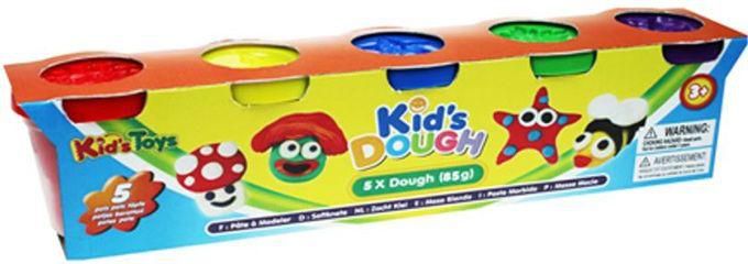 KidsToys Kids Dough - 5 Colour Pots
