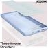 ELMO3EZZ Designed for Samsung Galaxy S20 Fe Case/Galaxy S20 Fe 5G Phone Case Silicone Grip, Soft Rubber Gel Phone Case for Women Girl Cute, Thin Slim Flexible Protective TPU 6.5", Light Blue