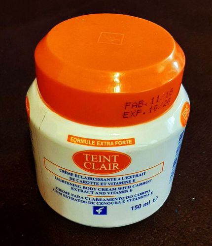 Emco Teint Clair Lightening Beauty Cream with Vitamin E and Carrot Oil Bleaching Dark Spot removal