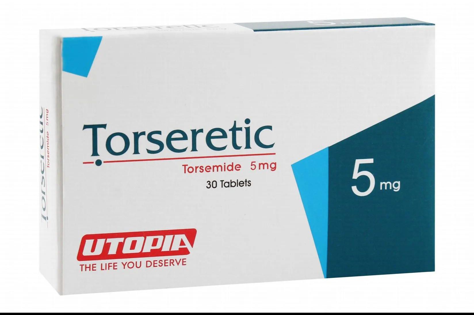 Torseretic | Reducing High Blood Pressure 5mg | 30 Tabs