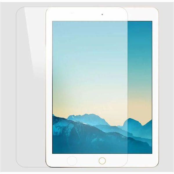 ( iPad mini 5 ) واقي شاشة زجاج مقوى عالي الدقة لموبايل ايباد مينى 5 - 0 - شفاف