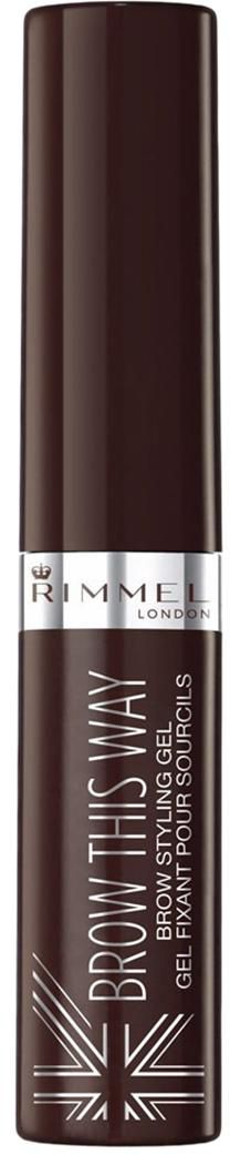 Rimmel London - Brow This Way Eye Brow Gel Dark Brown # 003