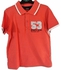 George Boys' Shortsleeve Polo Shirt - Orange