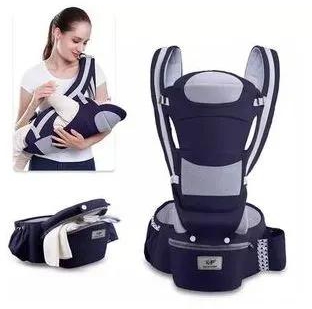 Generic Trendy 3 In 1 Hip Seat Baby Carrier - Blue