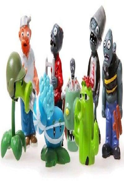 10 pcs/set Plants Vs Zombies PVZ Collection PVC Figures toy and gift for Kids Toy Ornaments