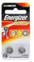 Energizer A76/LR44 Alkaline Battery 1.5V Silver 2 count