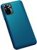 Nillkin Super Frost Shield Pro PC/TPU Protection Back Cover For Xiaomi Redmi Note 10 4G/Note 10s - Peacock Blue