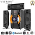 Vitron V642 3.1CH X-Bass Home Theatre System with Remote Control Bluetooth Woofer Speaker System One Year Warranty Black 10000w +Free 4 way extension