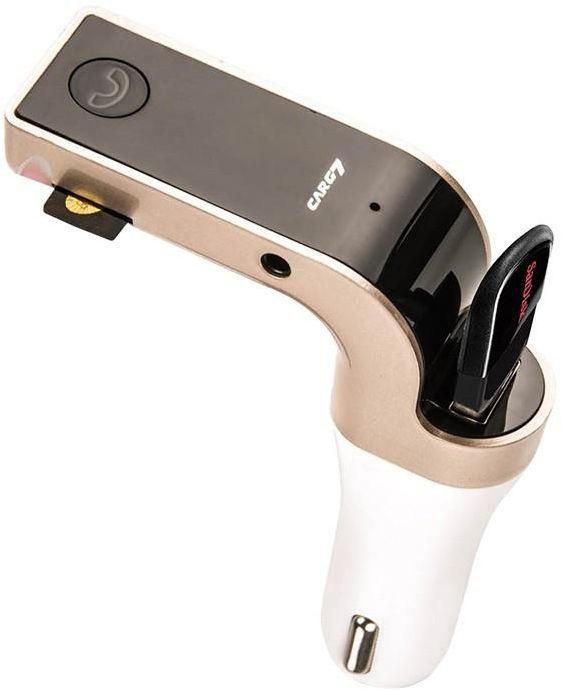 All Vehicales Wireless Bluetooth Car Kit FM Transmitter Handsfree USB TF MP3 Player AUX Port Charger