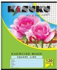 Kasuku Superior Exercise Book Square Line 120 Pages