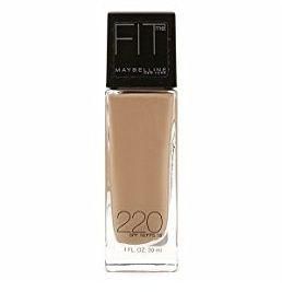 Maybelline New York Fit Me Liquid Foundation SPF 18 - 220 Natural Beige, 30 ml